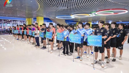 济南市第一届运动会驻济高校大学生组乒乓球比赛圆满收官